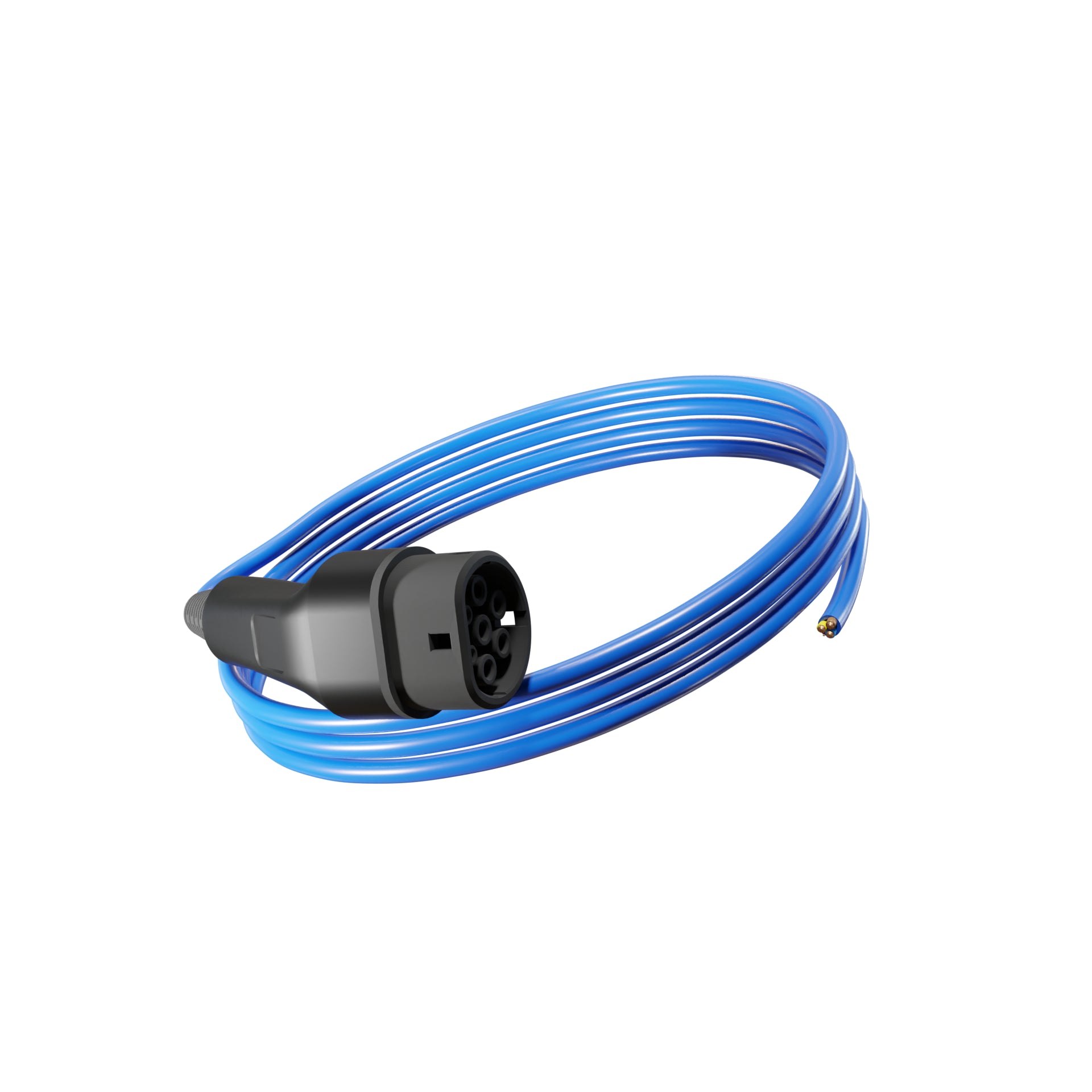 Wottz Tethered EV Charging Cable