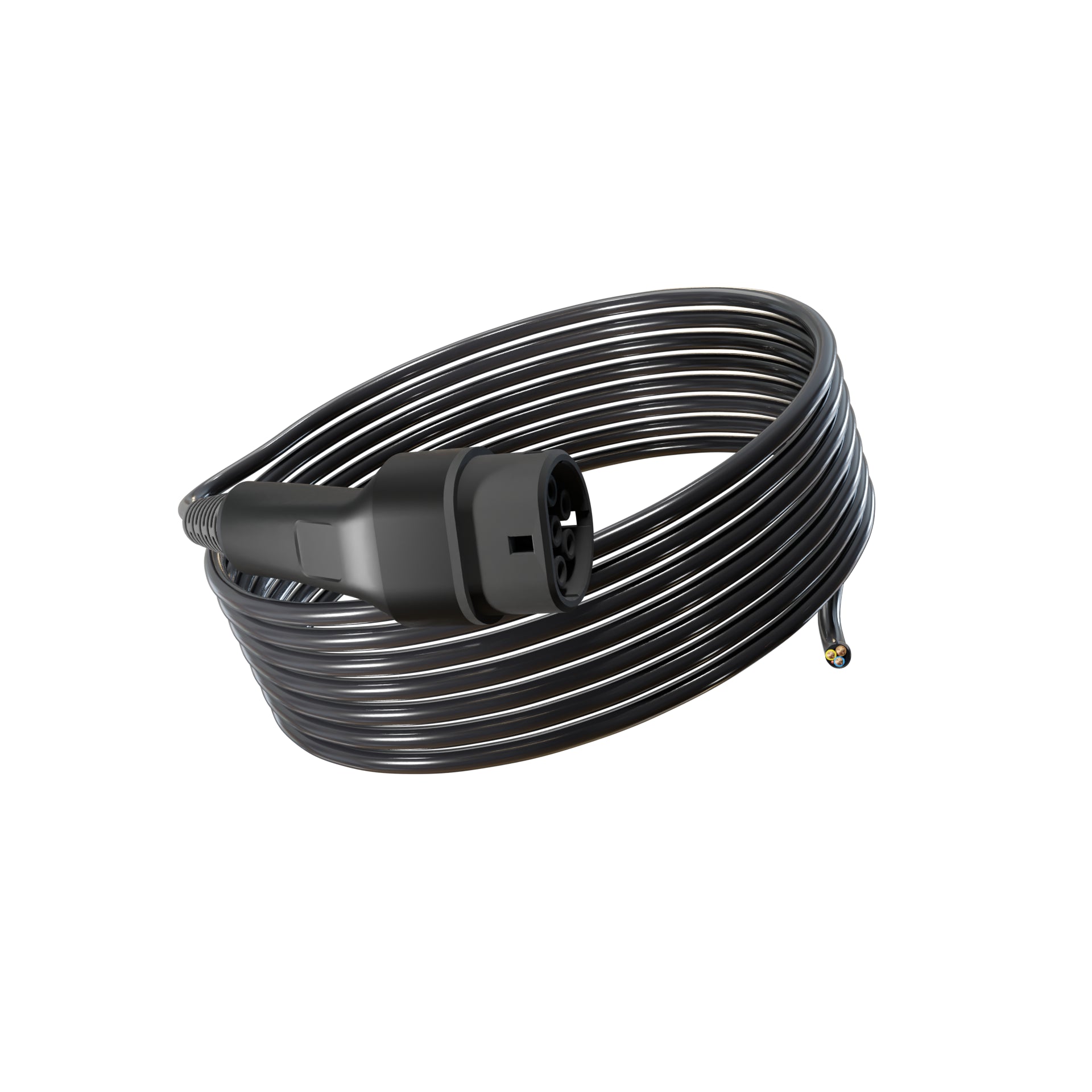 Wottz Tethered EV Charging Cable
